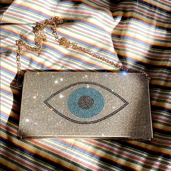 Pave Evil Eye Clutch - Picture 3 of 8